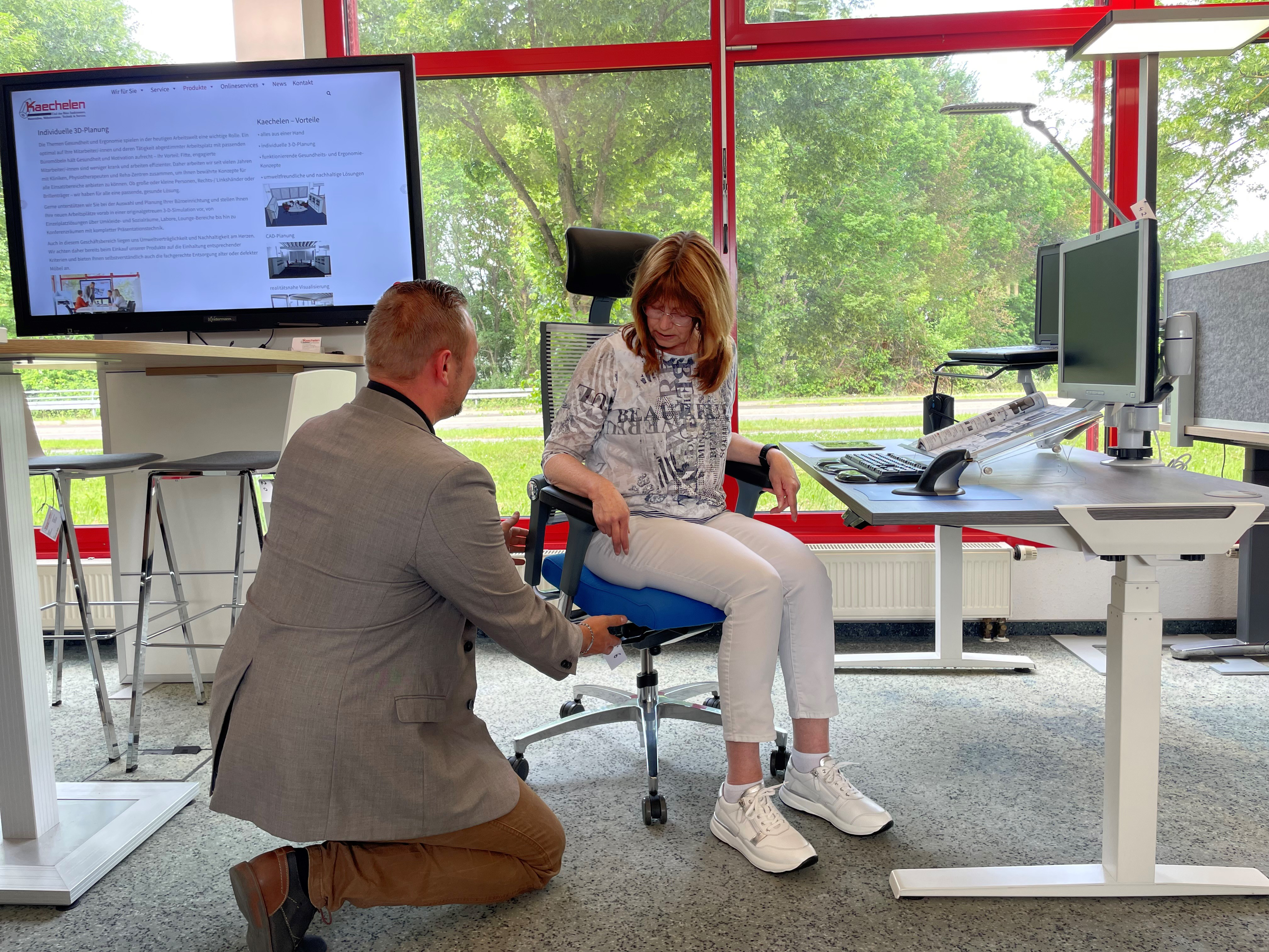 Fachmarkt Ausstellung Ergonomie